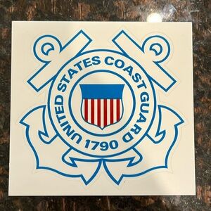 Coast Guard Auto Decal